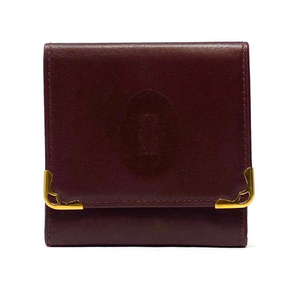 Cartier Must Line Mast De Square Coin Pouch